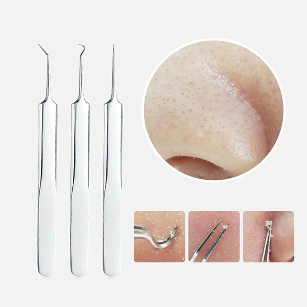 

Blackhead Acne Pimple Remover Needle Stainless Steelfor Face Skin Care Tool Pore Deep Cleansing