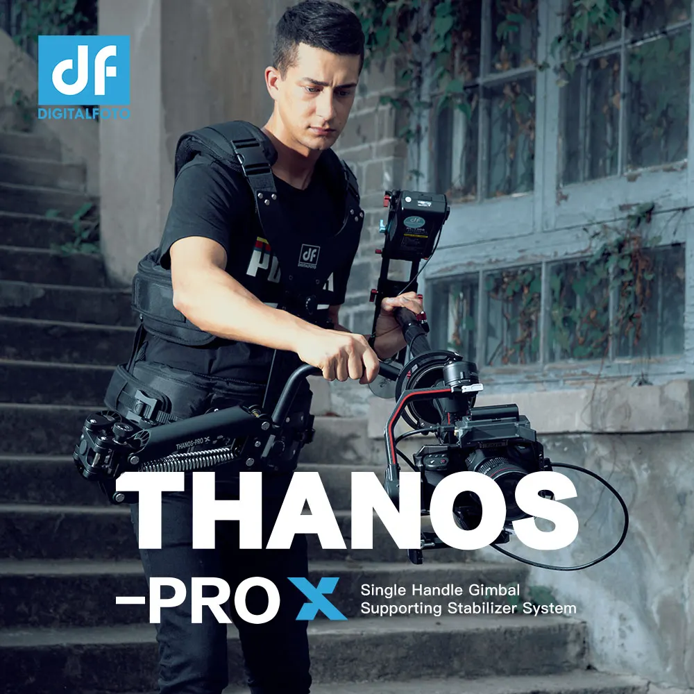 

DF THANOS-PRO X Load 5-18kg Universal Gimbal Professional Supporting Steadicam System for DJI RS2 RSC2 RS3 PRO ZHIYUN Crane 3S