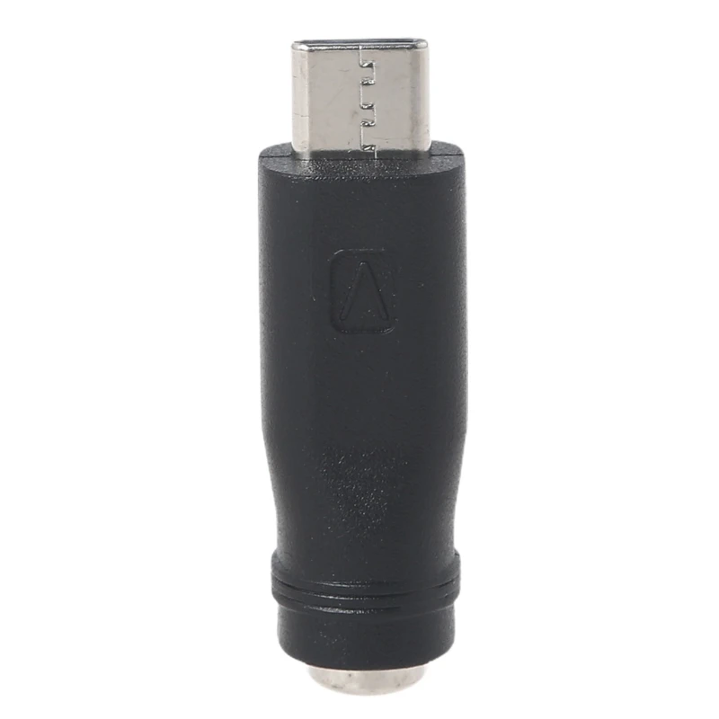 Адаптер питания Type C USB папа-мама постоянного тока 5 5x2 1 мм | Мобильные телефоны и