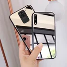 Блестящий Мягкий чехол с зеркалом для макияжа для девушек для Samsung Galaxy A50 A50S A30S A70 A70S A21S A31 A41 A51 A71 A22 A32 A52 A72, чехол с покрытием