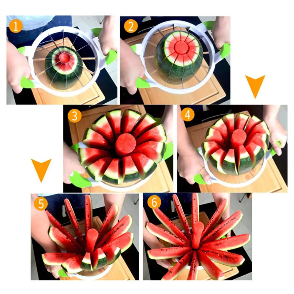 Нож для резки фруктов большой нож арбуза дыпа острый яблока ручка бытовые товары