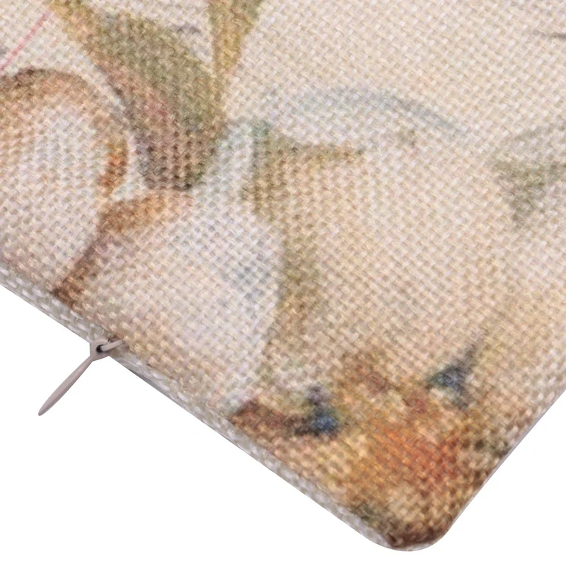 Акция! Винтажный цветочный/цветочный льняной декоративный чехол для подушки