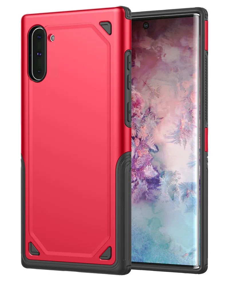 SGP Spigen гибридный двойной армированный жесткий чехол для samsung S10 5G S10E S9 S8 Plus S7 edge Note 10 9 8 - Цвет: Electric Red