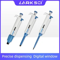 larksci equipment laboratory pipette single channel pipette adjustable micropipette for pipettor tips