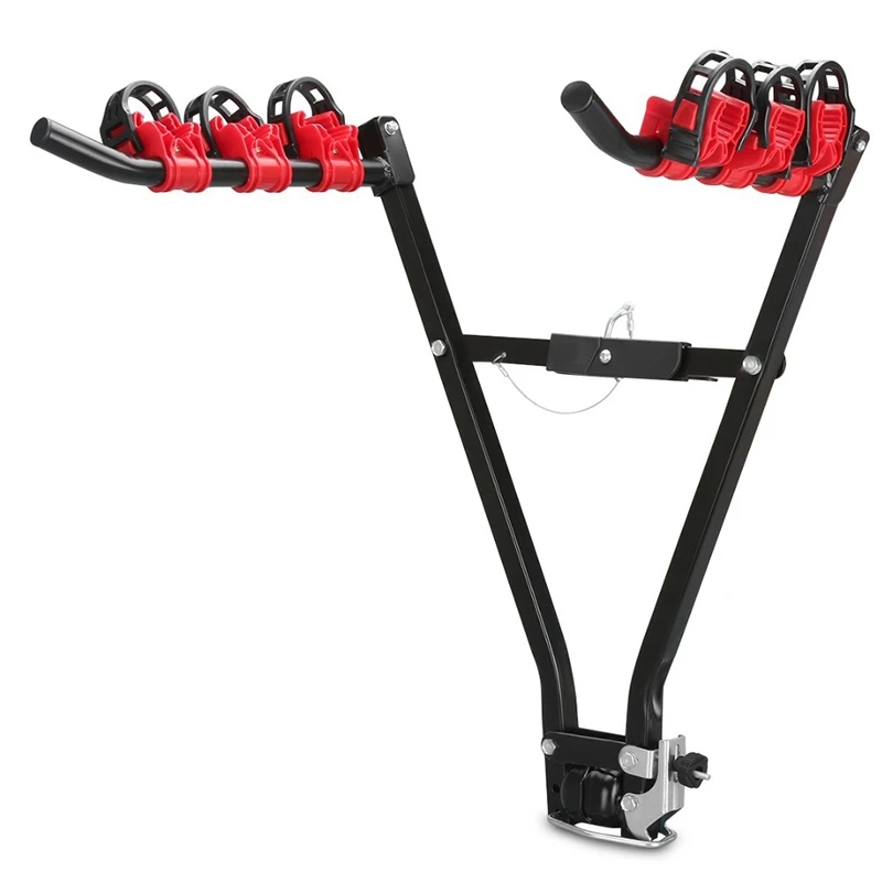 V Форма железная стойка для велосипеда 3 Bike Hitch крепление автомобиля стойки