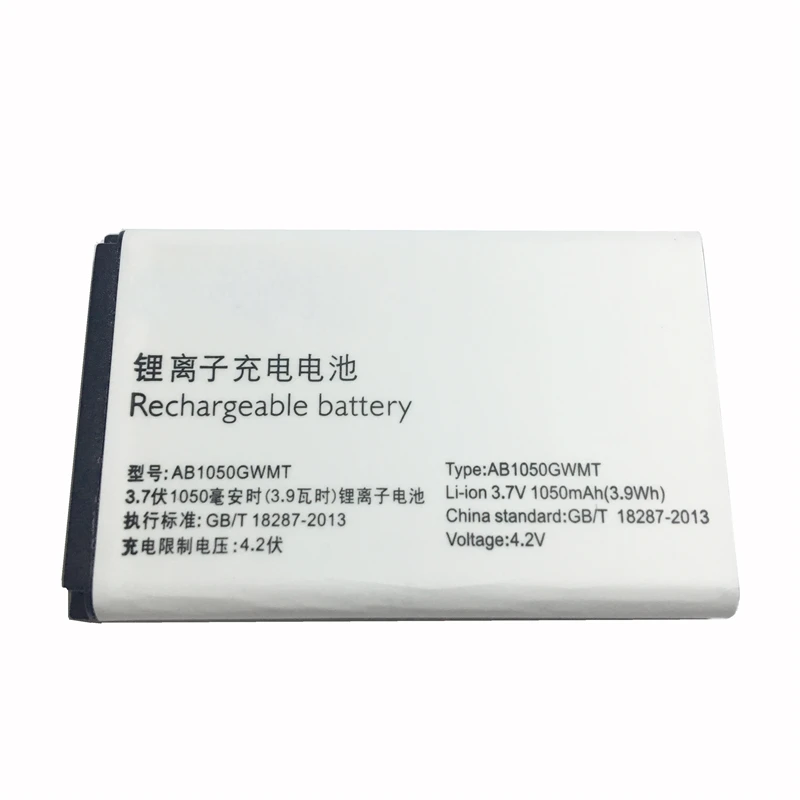 Аккумулятор KiKiss AB1050GWMT для Philips E103 E106 E255 литий-полимерный аккумулятор большой