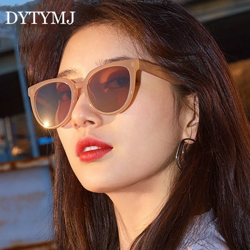 

DYTYMJ 2020 Cateye Sunglasses Women Retro Eyeglasses for Women/Men Luxury Glasses Women Brand Designer Lentes De Sol Mujer