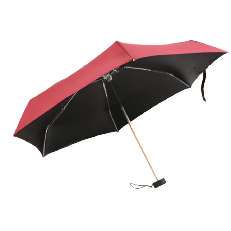 Мини складной зонт ульсветильник маленький карманный зонтик от солнца и дождя