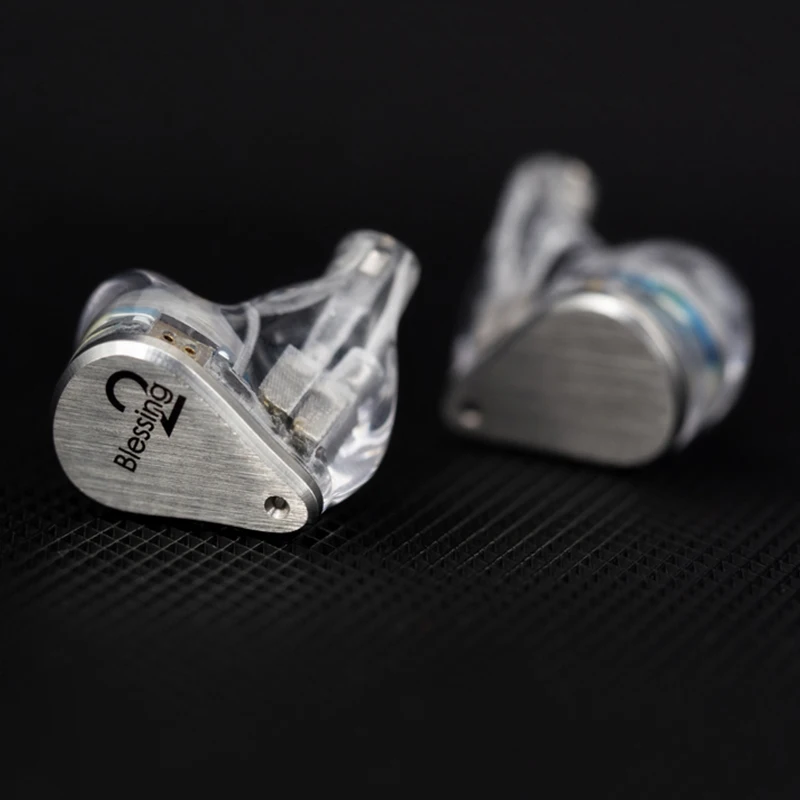 Moondrop Blessing2 4BA + 1DD Гибридный Драйвер Hifi в ухо наушник IEM с 2Pin 0 78 мм съемный кабель