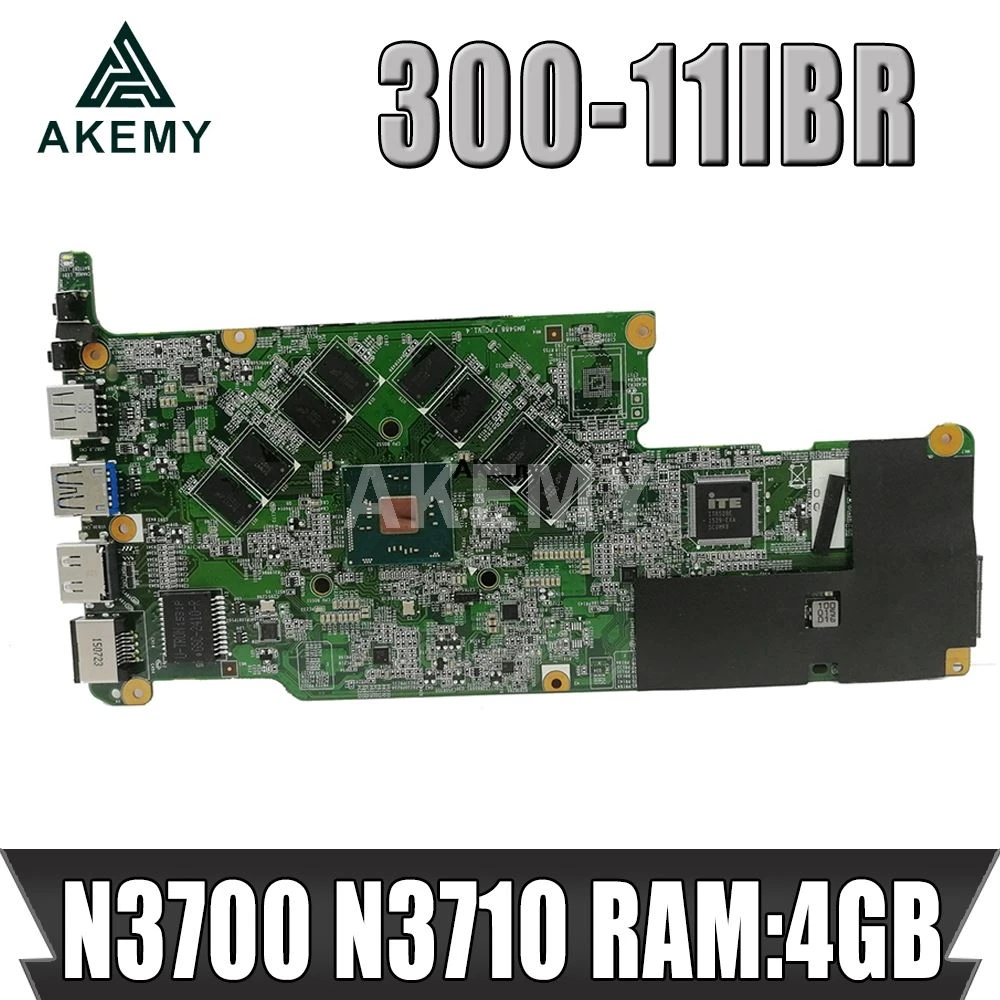 Материнская плата для ноутбука Lenovo Flex 3 1130 Yoga 300 11IBR 80LX 80M0 BM5455 Ver 1 Процессор: N3700 N3710