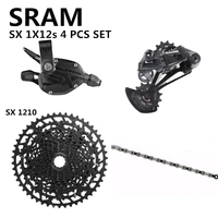 sram eagle sx nx groupset 1x12s bicycle groupset mtb bike kit shifter lever long cage rear derailleur cassette chain 4 pcs set