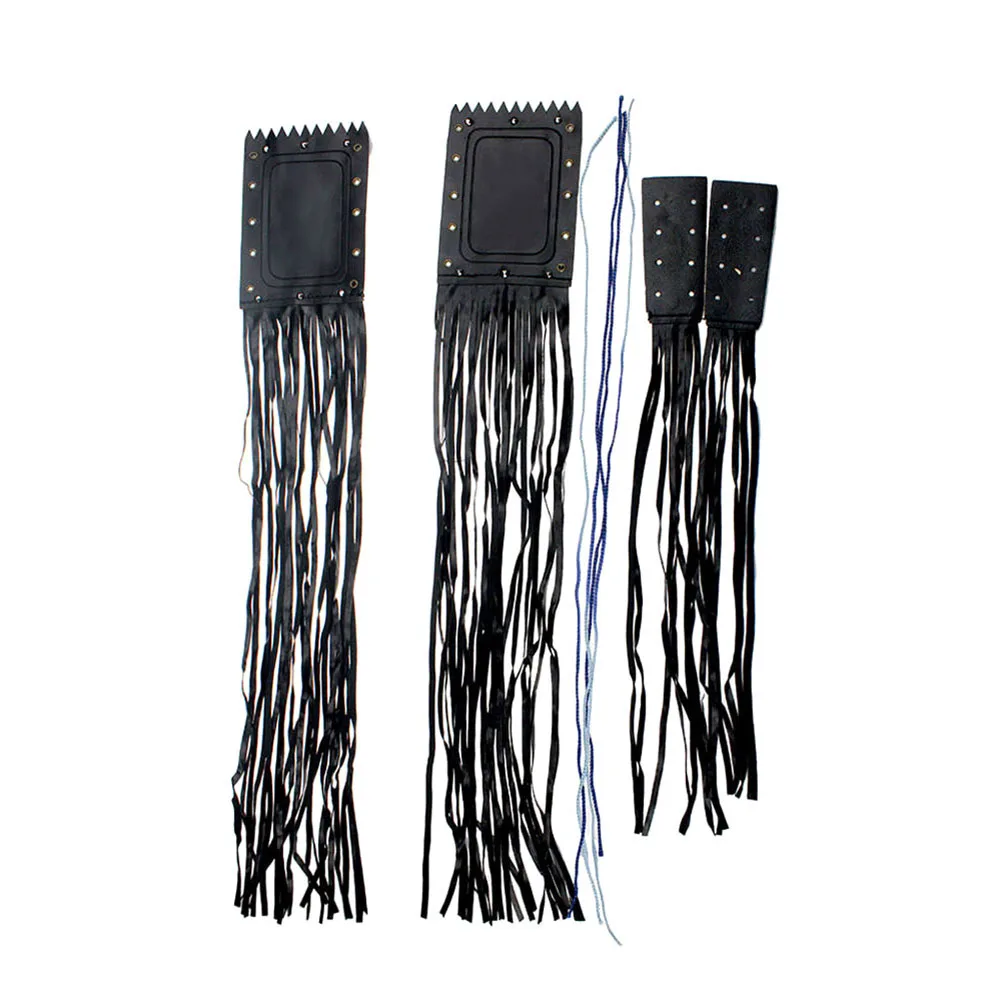 Мотоциклетная кисточка бахрома Ручки Рычаг крышка кожа для чоппер крейсер