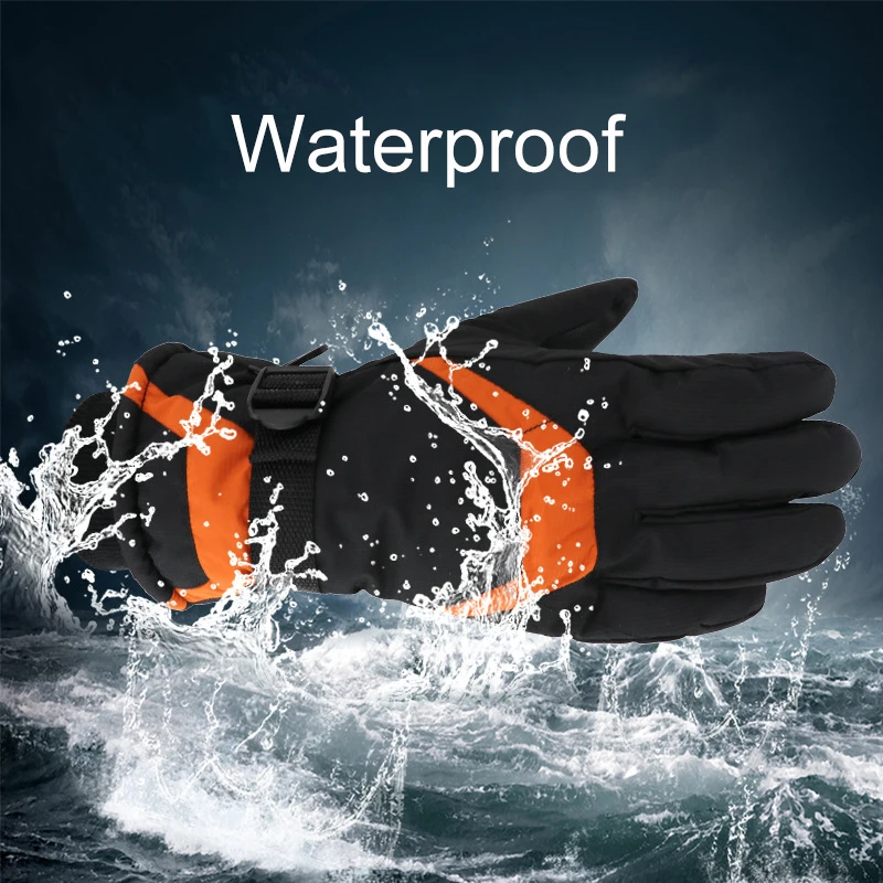 Модные зимние перчатки мужские-30 градусов водонепроницаемые дышащие мужские