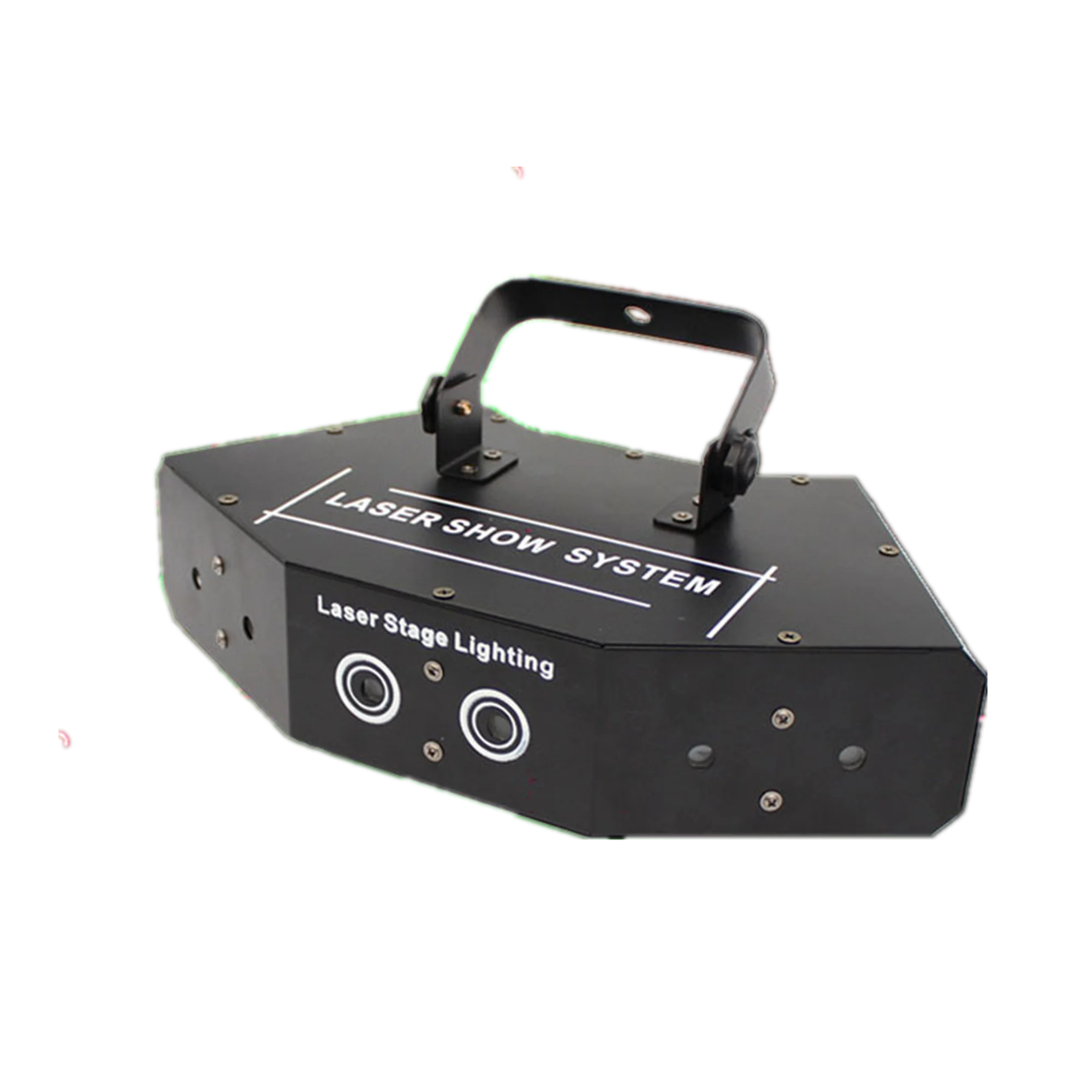 RGB Scan Laser/DMX LED Scanning Stage Lights /DJ Lighting Colorful 6 Lens Scanner/Laser Projector/Disco Beam Effect Sector Laser