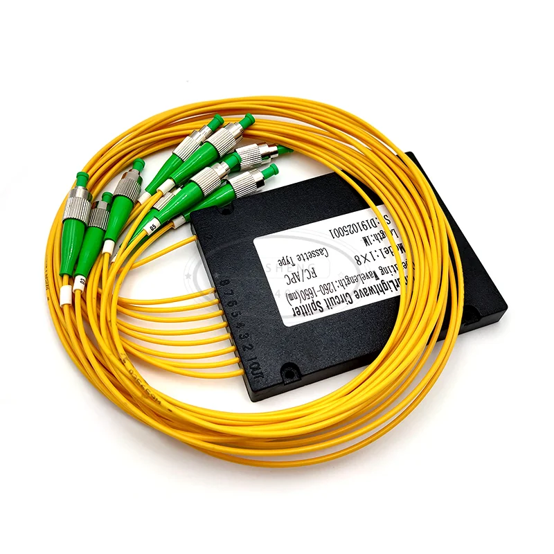ABS FC APC 1x8 1M 2 0 мм PLC оптический сплиттер Box FTTH | Мобильные телефоны и аксессуары