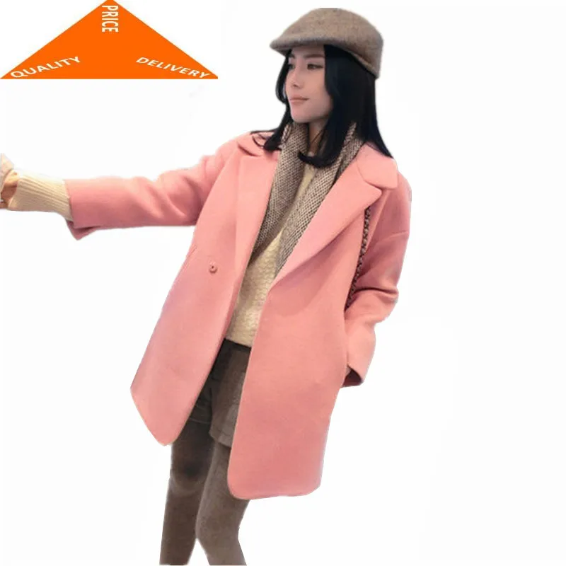 

2020 зимние женские шерстяные куртки длинное шерстяное пальто осенняя Элегантная Дамская одежда весенняя куртка Casaco Feminino LWL792