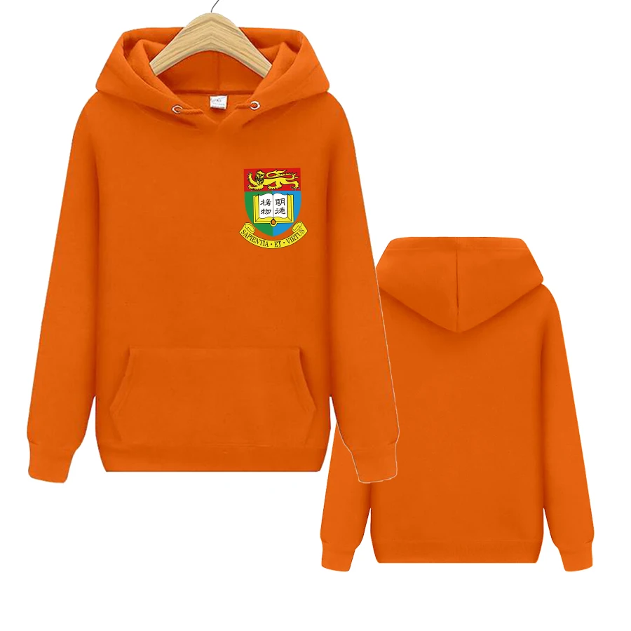 

Oversize Hooded Hoodies Women Printing Hoodie Hong Kong University Full-length Autumn Winter Sweatshirt Students Gift