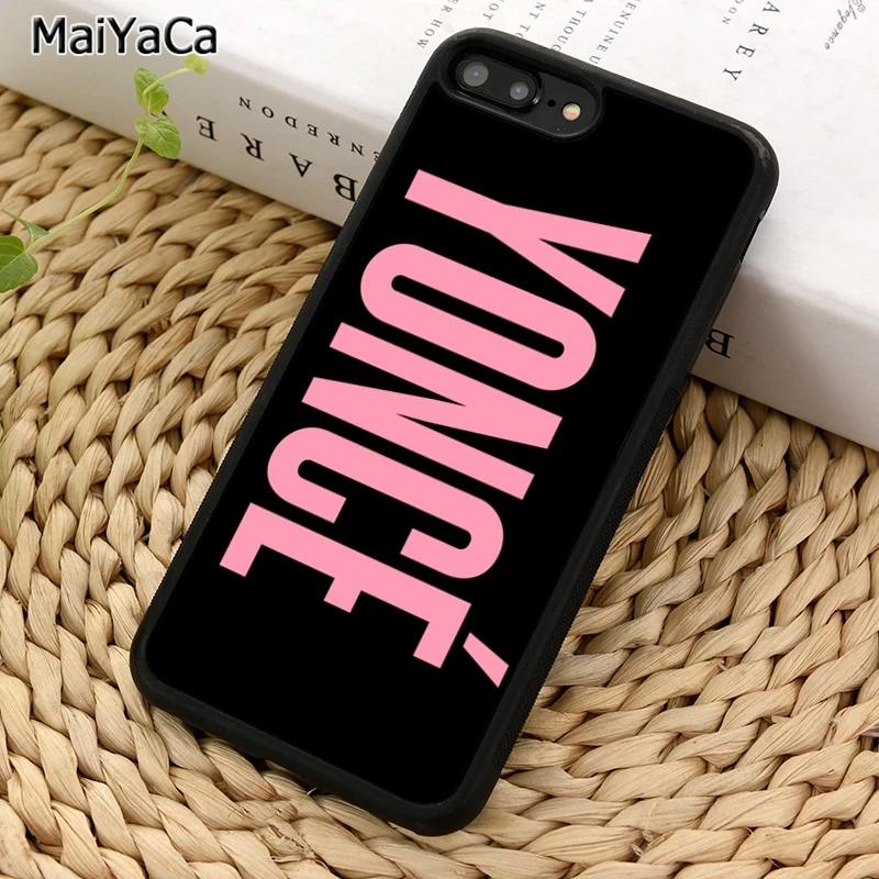 MaiYaCa Beyonce Queen B Mrs Carter Yonce розовый чехол для телефона iPhone X XR XS 11 12 Pro MAX 5 6 7 8 Plus Samsung S7 S8 S9