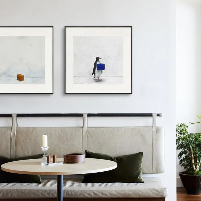 Картина на холсте в скандинавском стиле Настенная картина с изображением