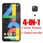 Полностью клеевое стекло для Google Pixel 4A, Защита экрана для Pixel 6 4A 5, закаленное стекло, Защитная пленка для телефона Pixel 6 5 4A