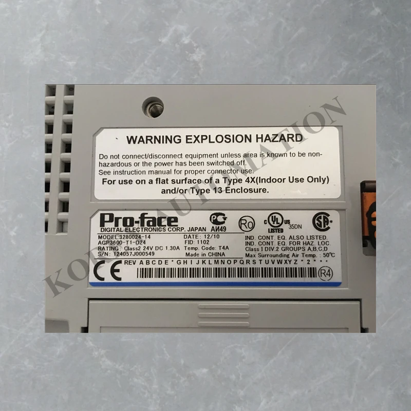 

Pro-face Touch Screen AGP3600-T1-D24