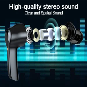 ES05 мини наушники вкладыши TWS Bluetooth Беспроводной игровая гарнитура сенсорный