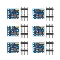 6 pcs gy 271 qmc5883l 3 5v iic triple axis compass magnetic sensor module electronic compass module for arduino