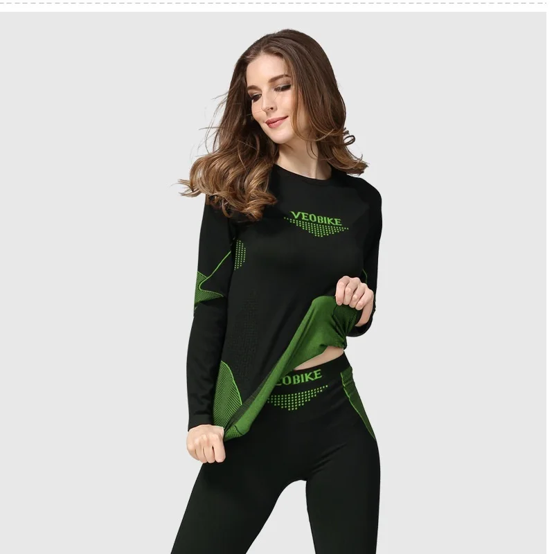 

Free shipping,women Brand Top autumn warm Functional Thermal underwear.Dry fast,bamboo set womans healthy,soft plus