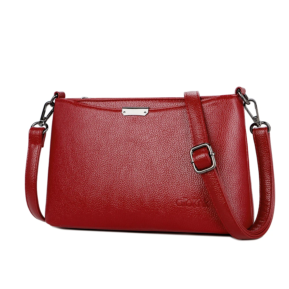 Женские сумки на плечо из натуральной кожи с длинным ремешком высокого качества