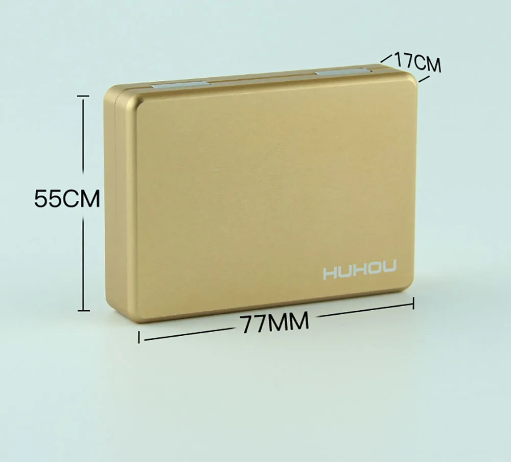 Серая коробка для сигарет с 20 отверстиями хранение картриджей IQOS чехол из