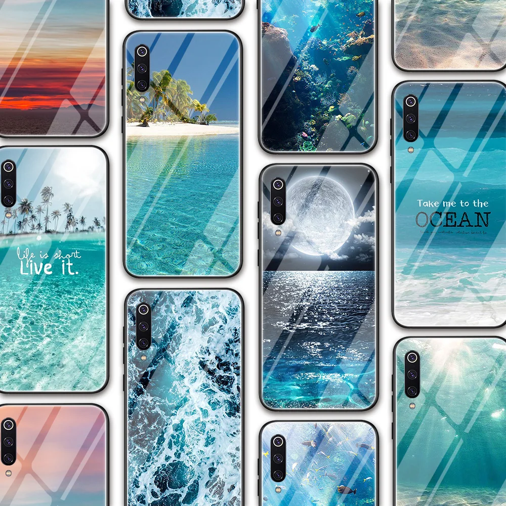 Стеклянный чехол ciciber для Xiaomi Mi Note 11 10 10T 10S 9 9T A3 SE Poco F3 X3 C3 M3 GT NFC Pro Lite Ultra Coque|Бамперы| |