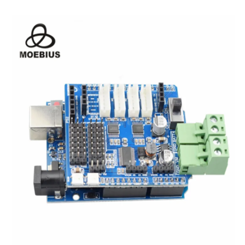 Комплект беспроводного контроллера RC для автомобиля-робота Arduino Mecanum Wheel с