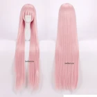 DARLING в FRANXX 02 ноль два Косплэй парики Длинный розовый термостойкие синтетические волосы парик + парик Кепки
