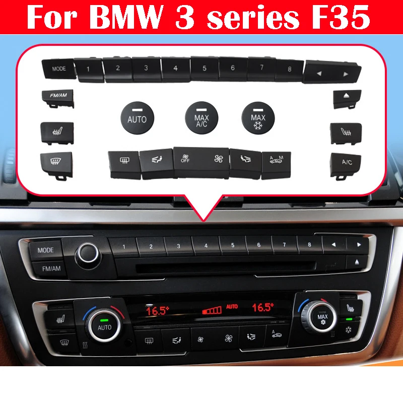 Кнопка кондиционера аудио CD цифровой нагревательный переключатель для сиденья