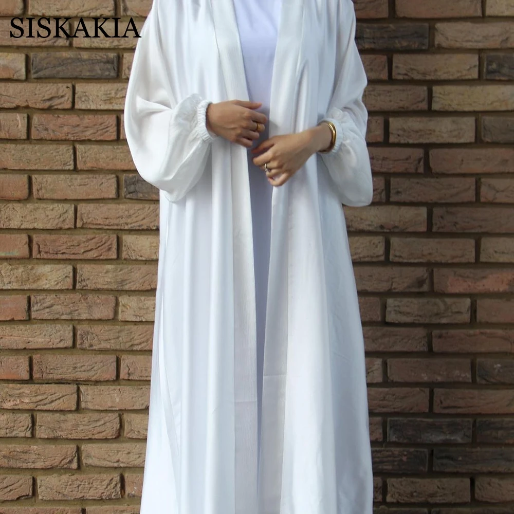 Мусульманское кимоно Abaya Дубай Турция арабский Оман мусульманский кардиган