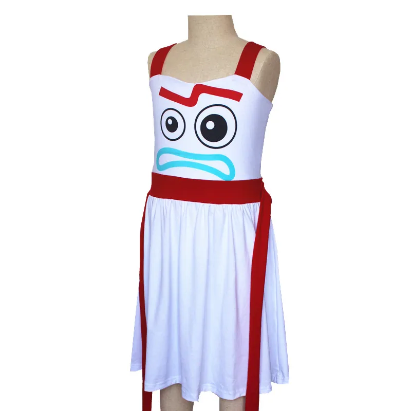 Платье Forky для девочек удобные мягкие игрушки История Хэллоуин косплей принцесса вечерние БО Открытый платье День рождения Базз Джесси Костюм чужого