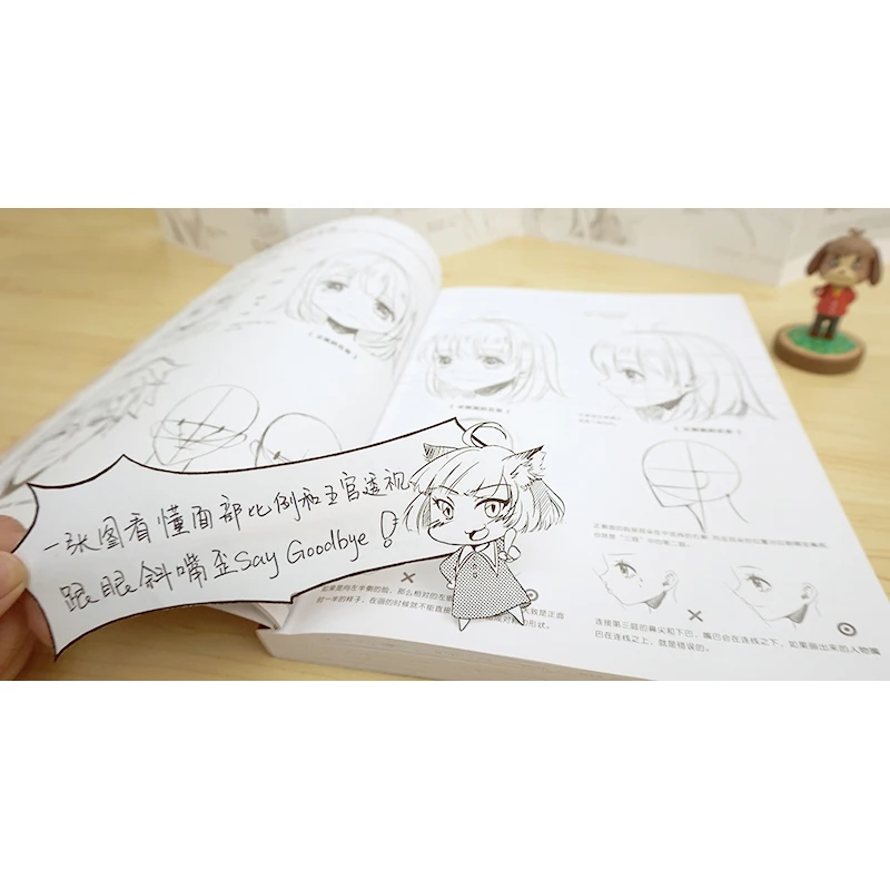 Libros книги манга книга 208 страниц комикс начинающих живопись для детей Рисование