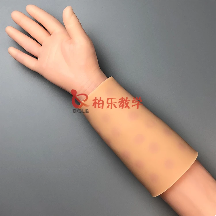 Интрадермальная модель для инъекций подкожной инъекции тестирования на кожу |