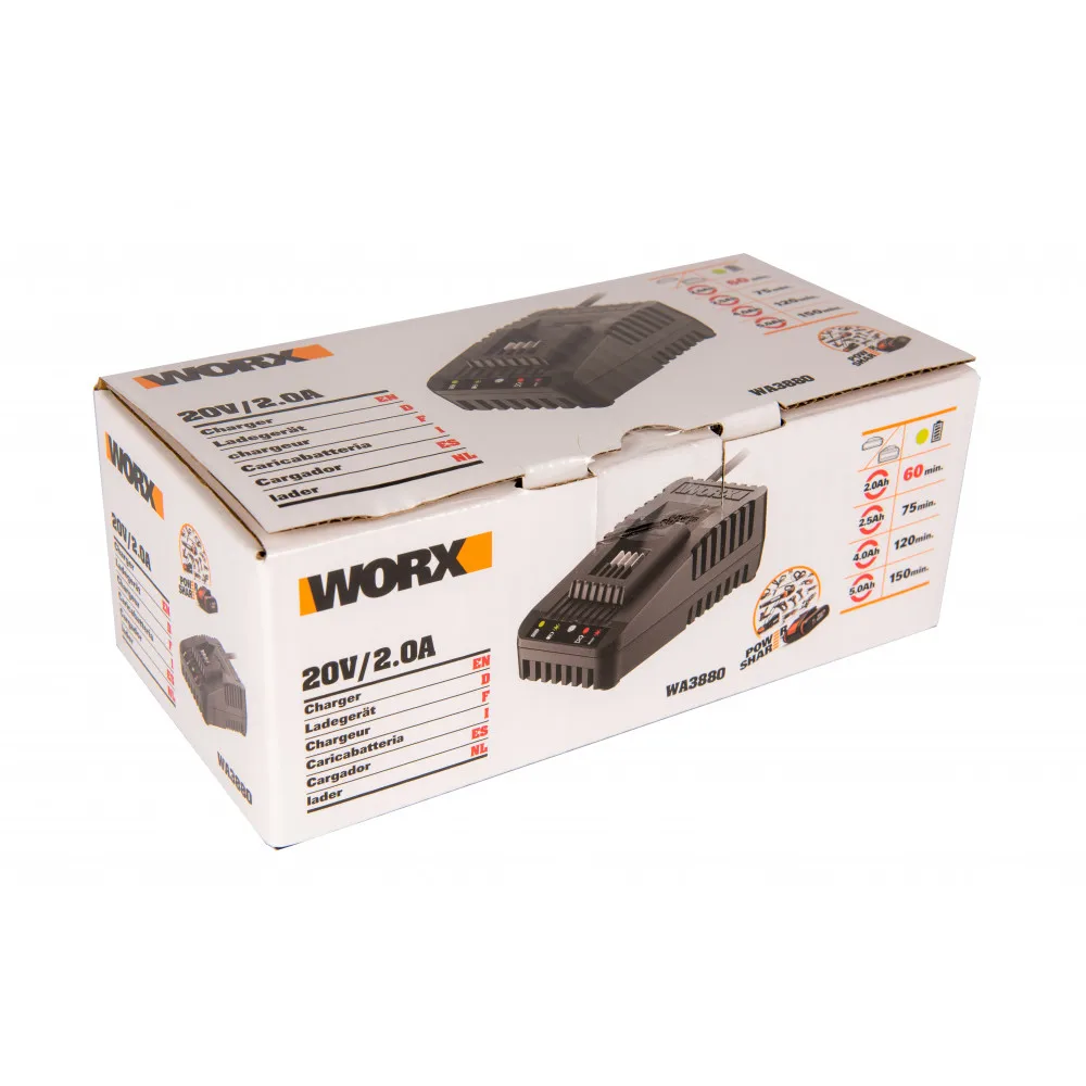 Chargers WORX WA3880 Electronics Accessories for power tool battery device charging charger |