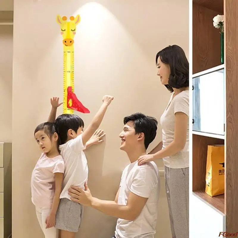 

Children's Height Ruler Children's Height Measurement 3D Stereo Ruler Height Wall Sticker Growth Chart