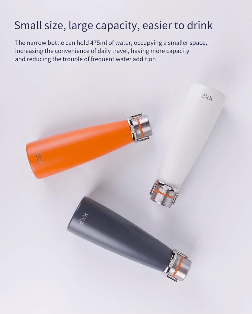 Xiaomi Mijia Kkf Kisskissfish Su-47ws, умный вакуумный термос, бутылка для воды, термос, чашка, портативные бутылки для воды