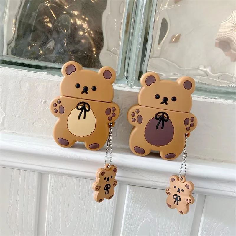 

Cartoon Bear Earphone Case 2021 AirPods 1 and 2 Case Airpods Pro Case Airpod 3 Case Earphone Accessories Case
