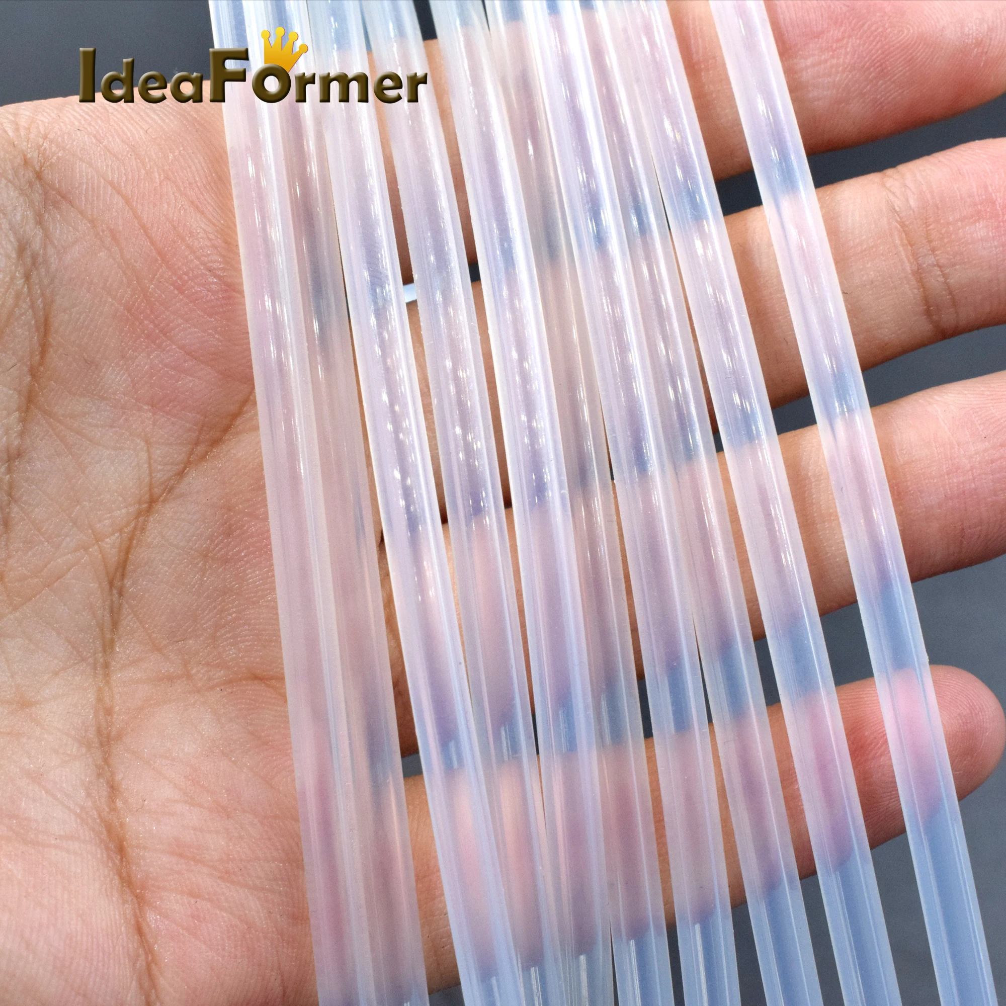 1 м 3D принтер 2*4 мм Прозрачный PFA PTFE трубка тефлоновая труба J head hotend RepRap Rostock Bowden