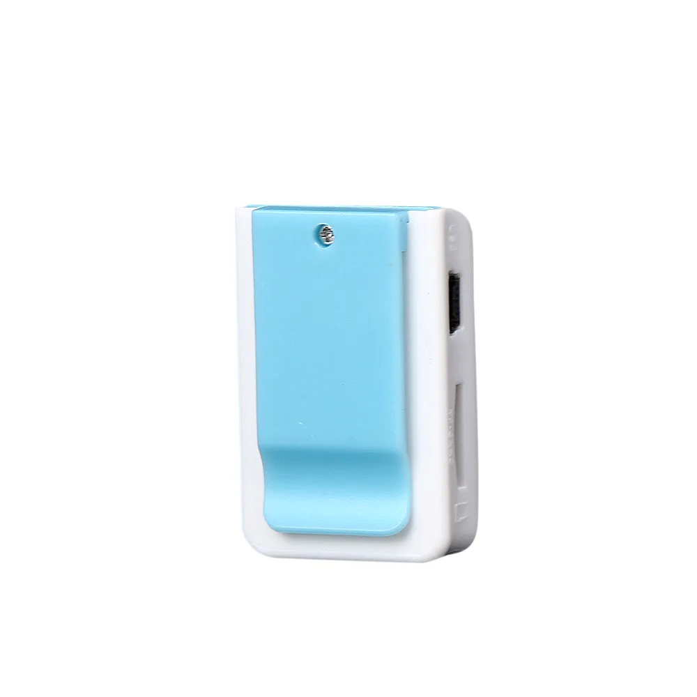 Металлический USB MP3-плеер с мини-зажимом поддержка Micro SD TF карты музыкальные