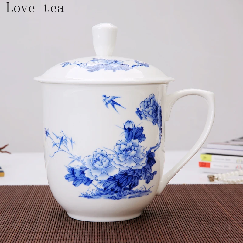 Jingdezhen Персонализированная чайная чашка керамическая Бытовая костяная китайская