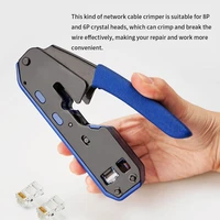 new rj45 tool network crimper cable stripping plier stripper for rj45 cat6 cat5e cat5 rj11 rj12 connector ethernet cable cutter