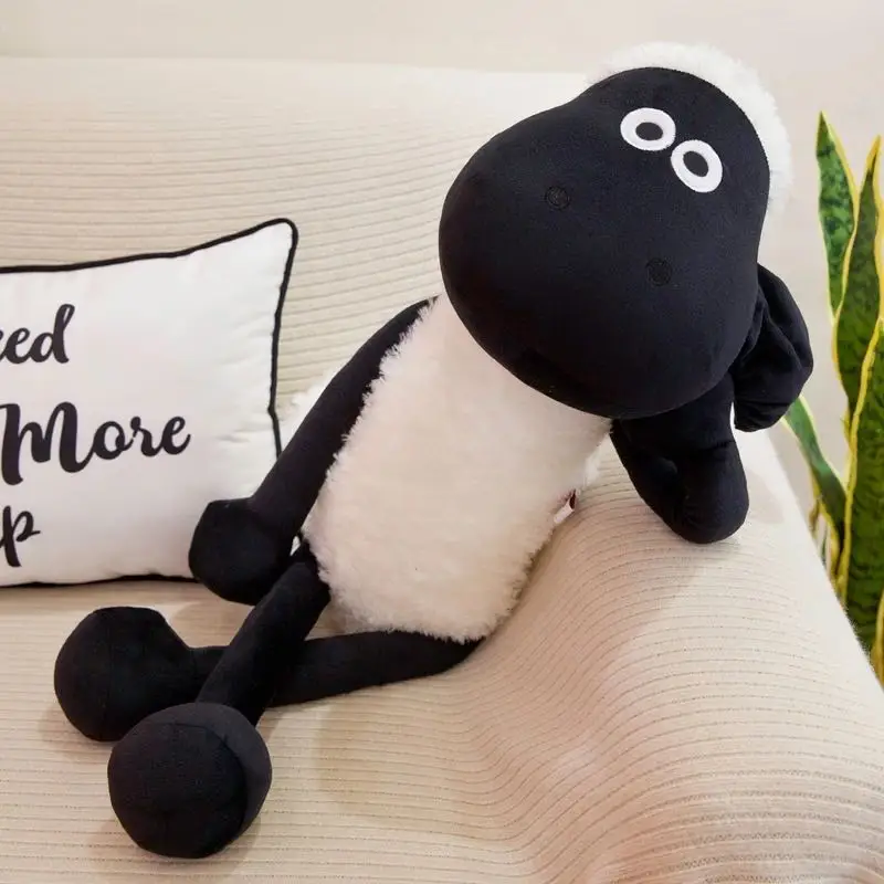 Плюшевые игрушки 40/60/80 см в виде овечки из мультфильма Мягкие Аниме кукла для сна