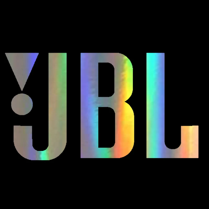 

Car Sticker Vinyl Text JBL Personality Fashion s Wall Window Decal Black/Silver/Laser Styling15cmx8cm