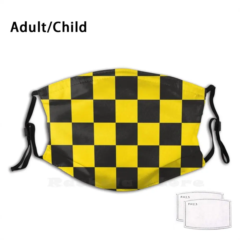 Черная и желтая Шахматная шахматная доска с квадратным узором Hd Высокое качество