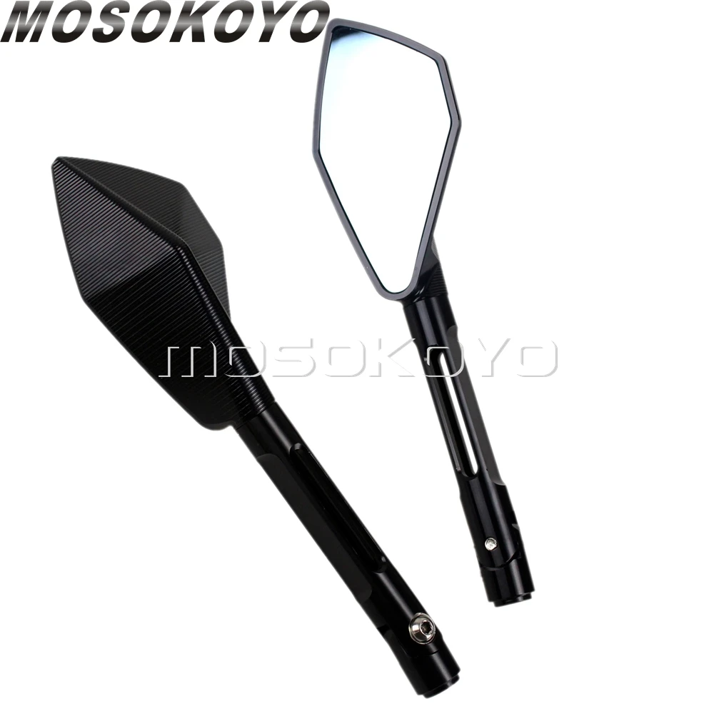 Боковое зеркало заднего вида мотоцикла CNC алюминиевые зеркала для FZR YZF Fazer Yamaha